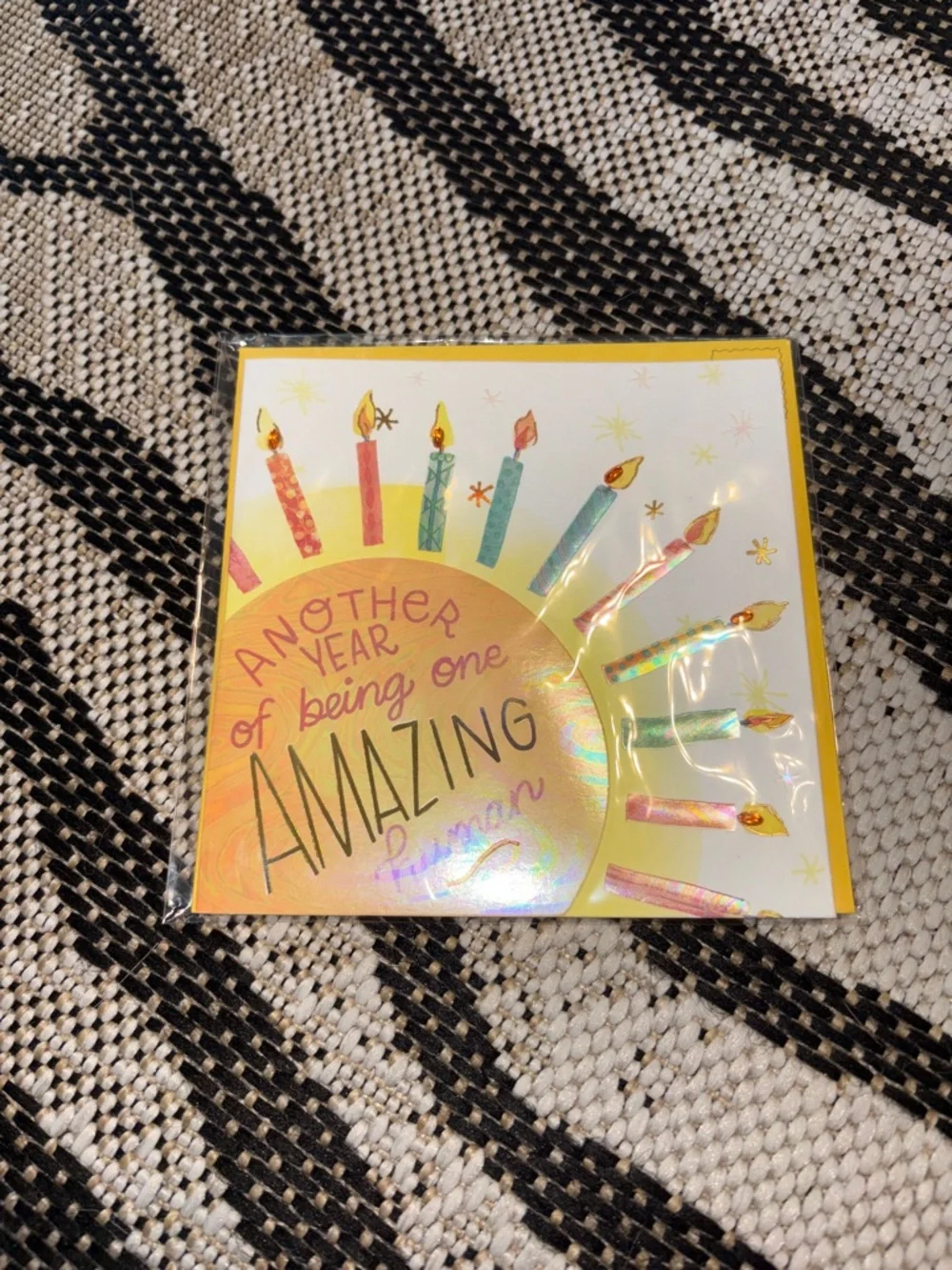 🆕Papyrus “Amazing Human” Birthday Greeting Card